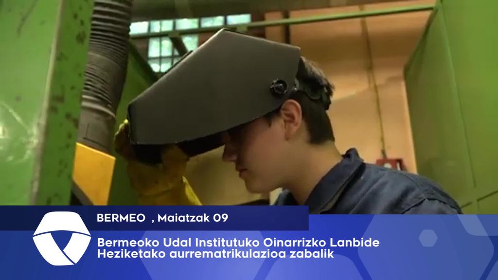 Bermeoko Udal Institutuko Oinarrizko Lanbide Heziketako aurrematrikulazioa zabalik da