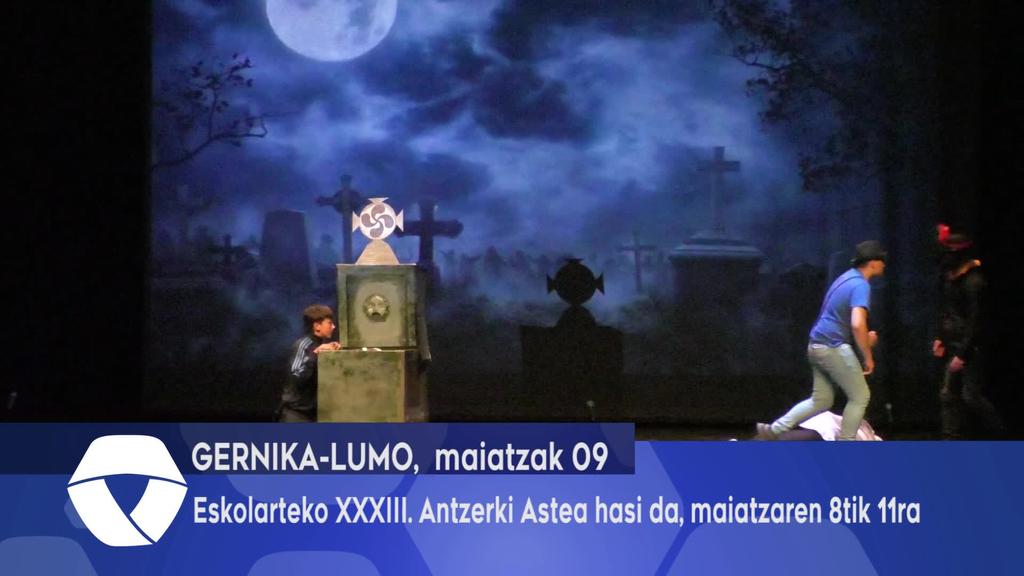 Eskolarteko XXXIII.Antzerki Astea hasi da, maiatzaren 8tik 11ra