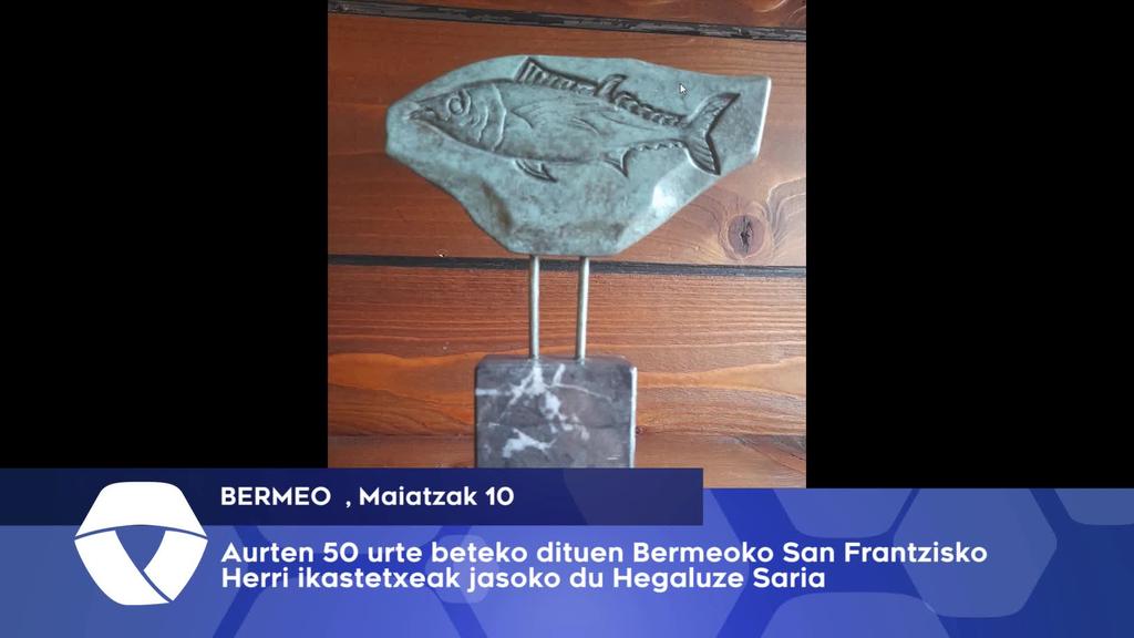 Bermeoko San Frantzisko Herri Ikastetxeak jasoko du aurtengo Hegaluze Saria