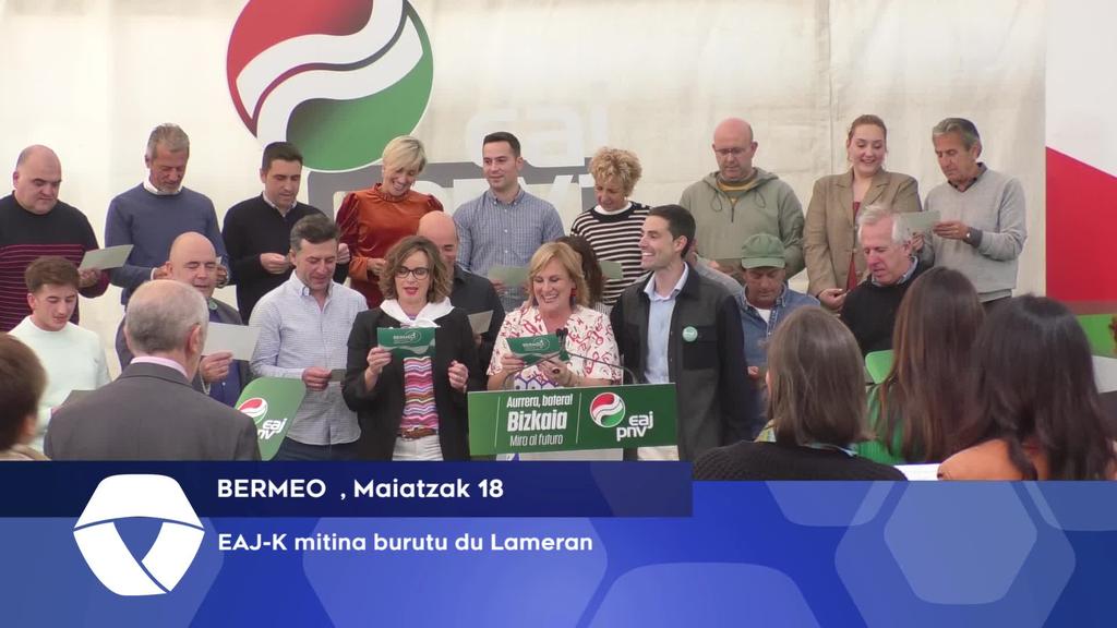 Mitina burutu du EAJ-k Lameran