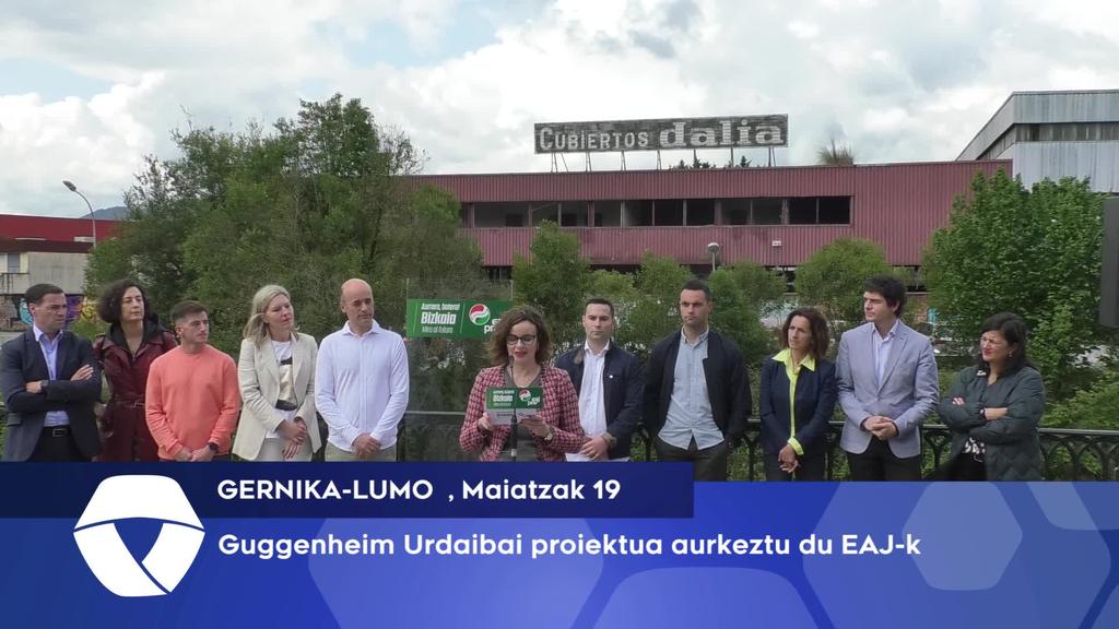 EAJ-k Guggenheim Urdaibai egitasmoa aurkeztu du Dalia inguruan