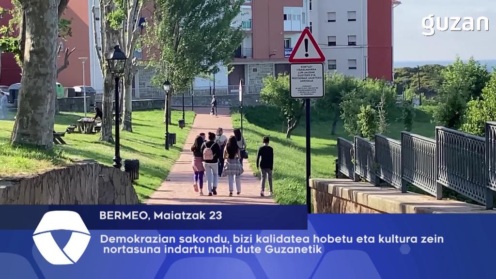 Demokrazian sakondu, bizi kalitatea hobetu eta kultura zein nortasuna indartu nahi dute Guzanetik