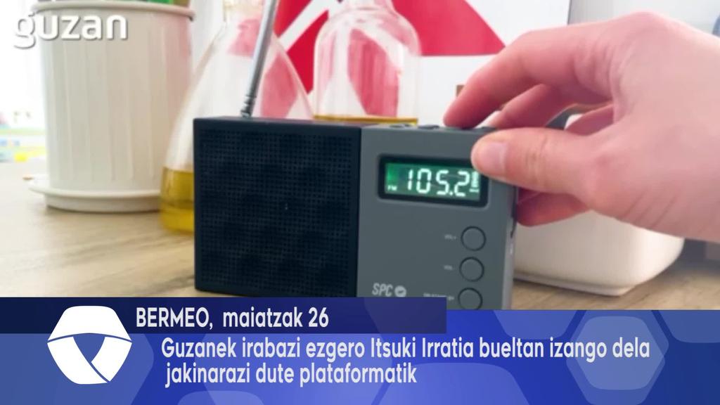 Guzanek irabazi ezgero Itsuki Irratia bueltan izango dela jakinarazi dute plataformatik