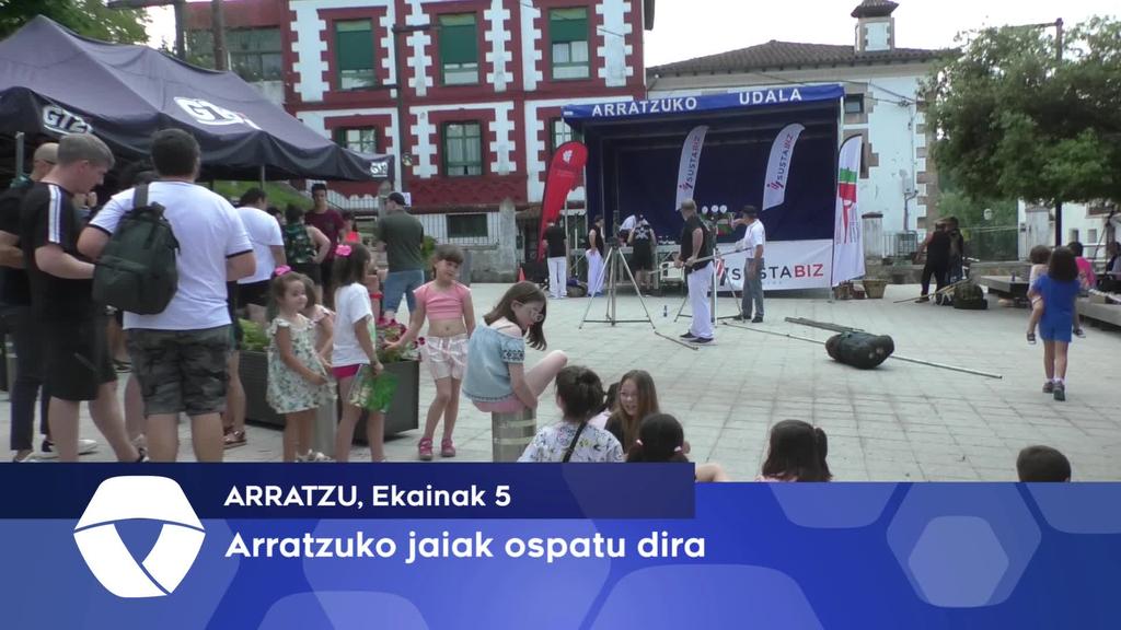 Arratzuko jaiak ospatu dira
