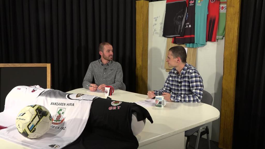 Eskerrik asko Larrazabal eta Iraizoz, zorte on Gernika Sporting eta zorionak GFS