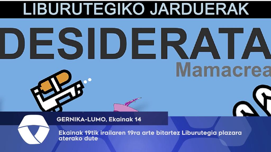 Ekainaren 19tik irailaren 19ra arte liburutegia Foru Plazara aterako dute