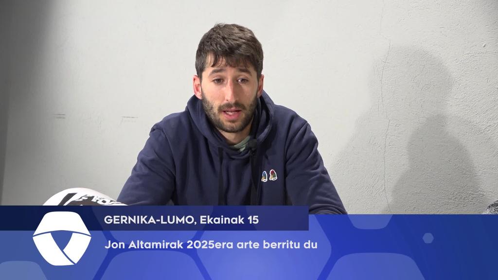 Jon Altamirak 2025era arte berritu du
