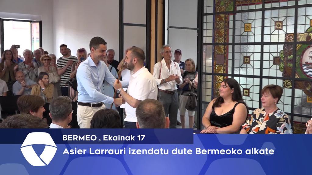 Asier Larrauri izendatu dute dute Bermeoko alkate