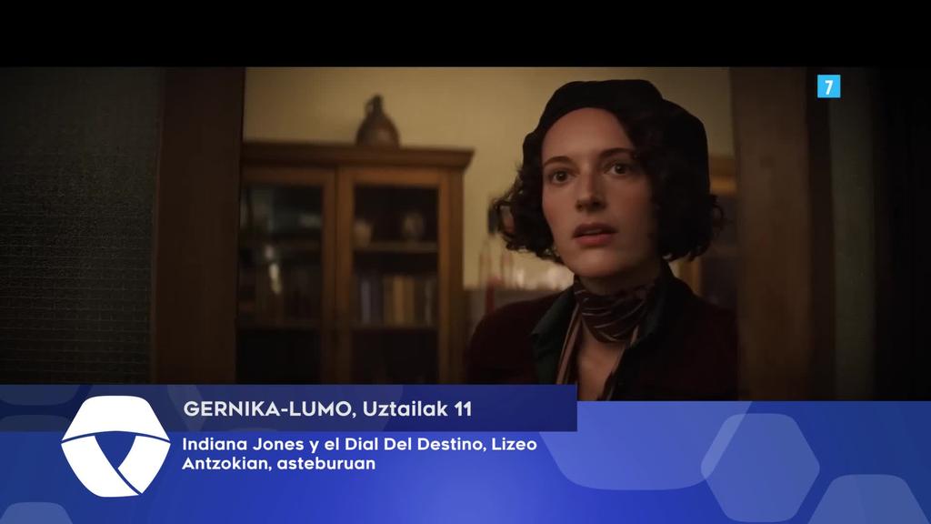 Indiana Jones y el Dial Del Destino Lizeo Antzokian, asteburuan