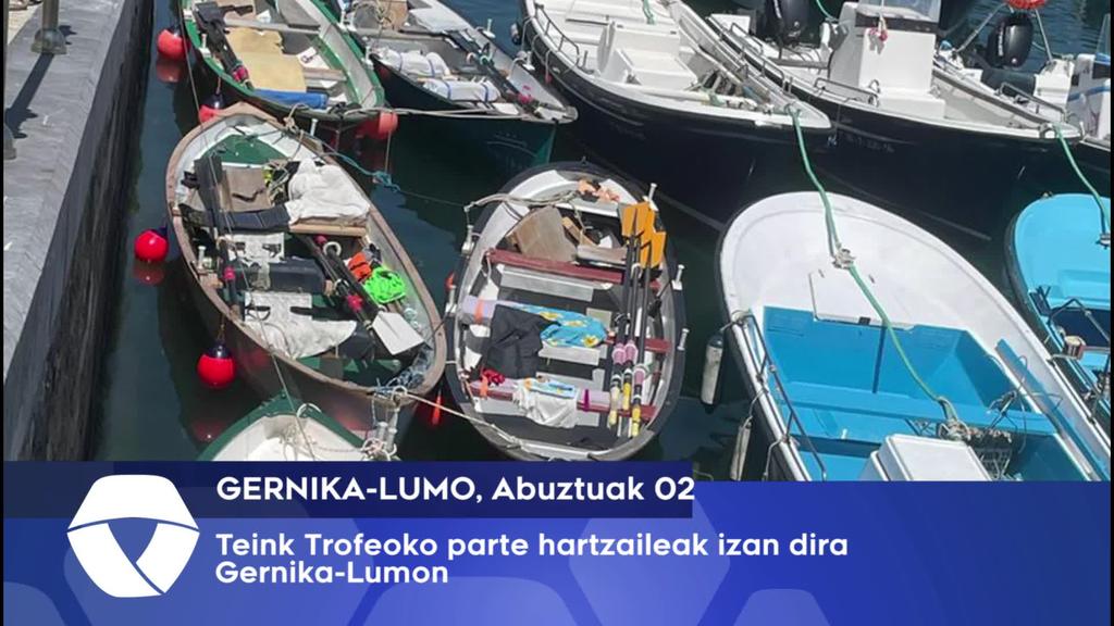 Teink trofeoko kideak izan dira Gernika-Lumon