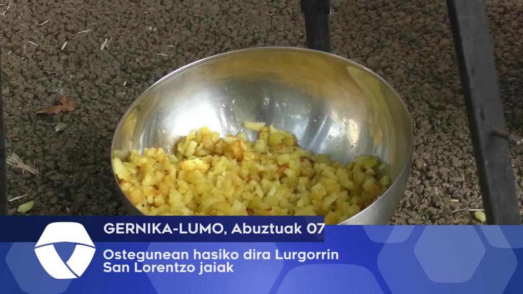 Ostegunean hasiko dira Lurgorriko San Lorentzo jaiak
