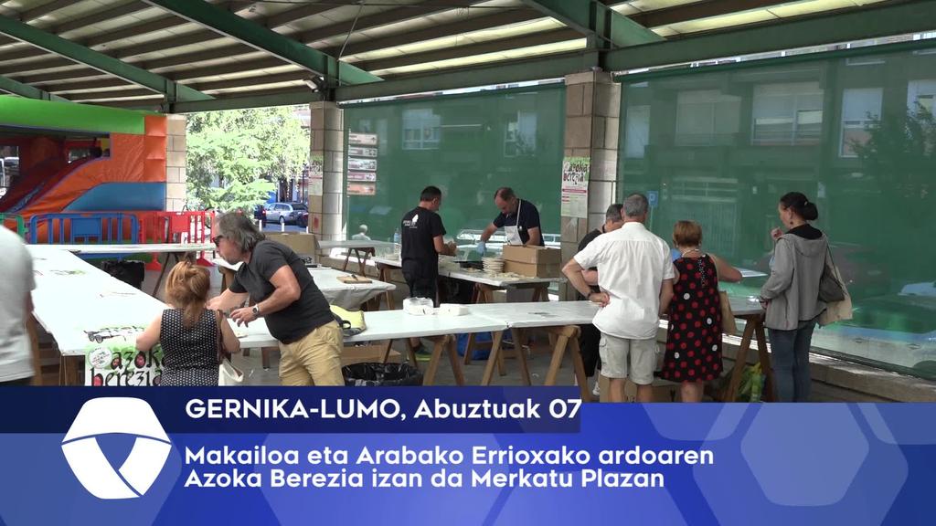 Bakailoa eta Arabako Errioxako ardoa izan dira Azoka Berezian