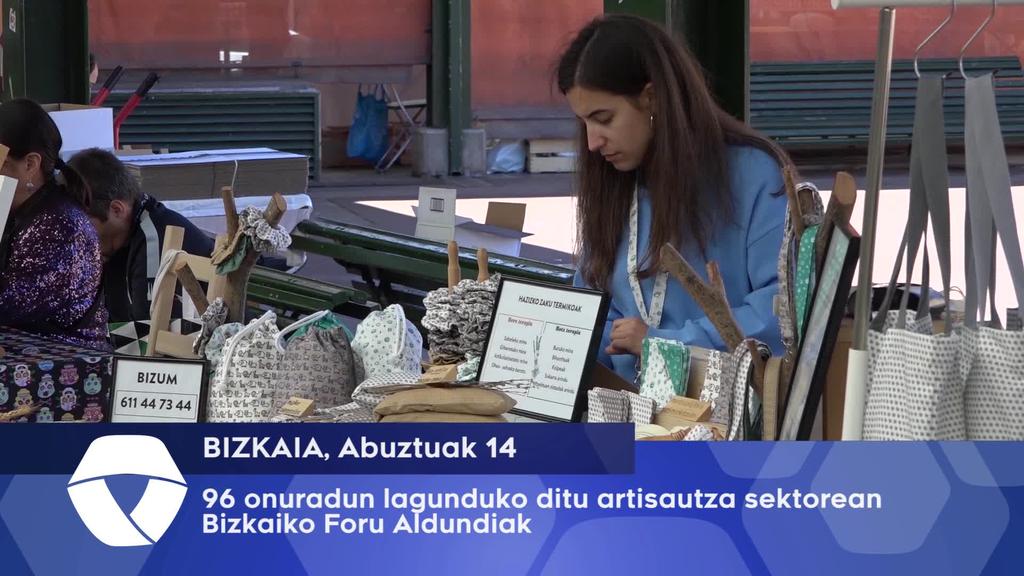 Artisautza sektoreko 96 onuradun lagunduko ditu BFA-ak