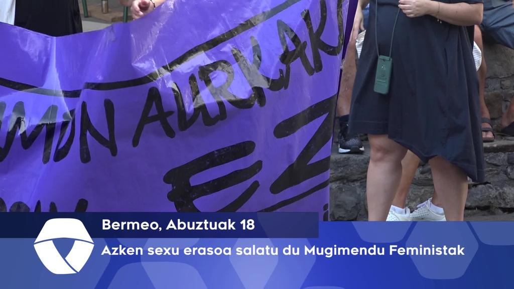 Azken erasoa salatu du Bermeoko Mugimendu Feministak