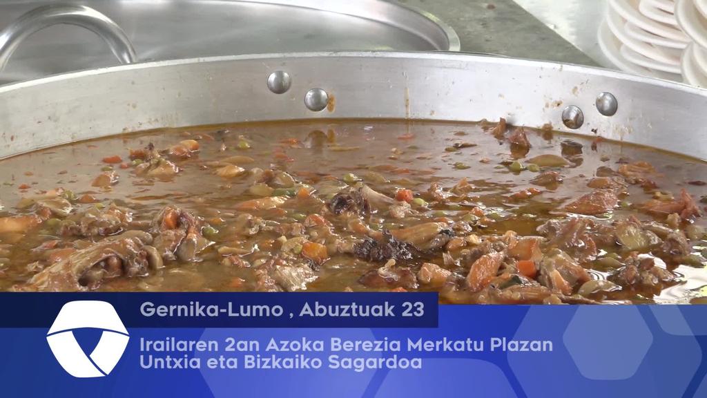 Untxia eta Bizkaiko Sagardoaren azoka berezia izango da irailaren 2an