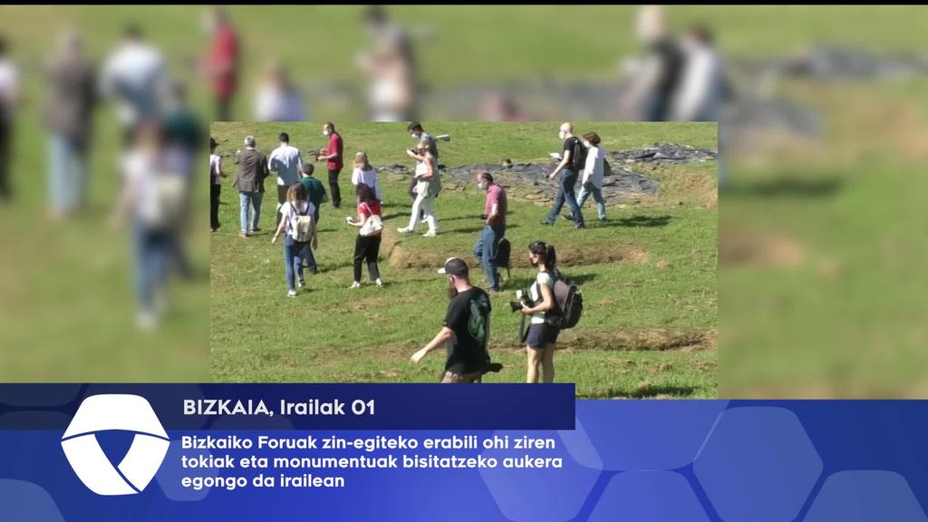 Bizkaiko Foruak zin-egiteko erabili ohi ziren tokiak eta monumentuak bisitatzeko aukera egongo da irailean