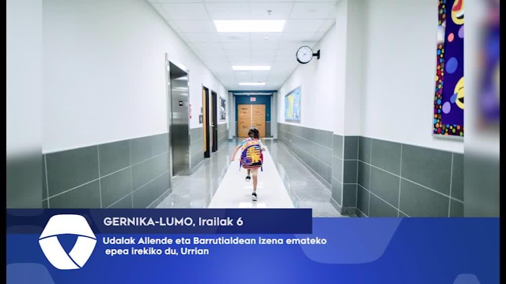 Udalak Allende eta Barrutialdean izena emateko epea irekiko du, Urrian