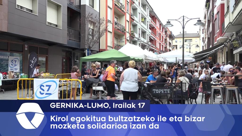 Kirol egokitua bultzatzeko ile eta bizar mozketa solidarioa izan da