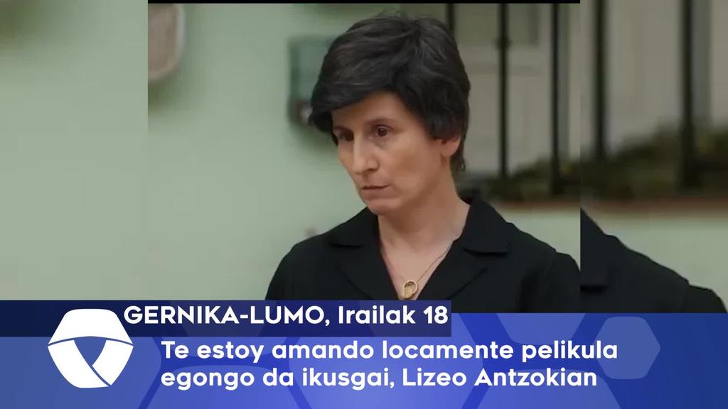Te estoy amando locamente pelikula egongo da ikusgai, Lizeo Antzokian