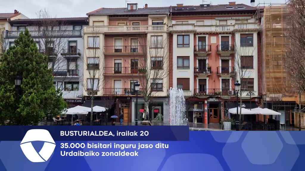 35.000 bisitari inguru jaso ditu Urdaibaiko zonaldeak