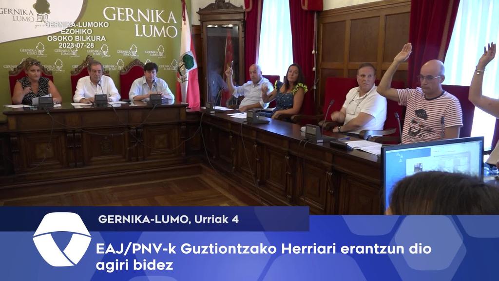 EAJ/ PNV-k Guztiontzako Herriari erantzun dio