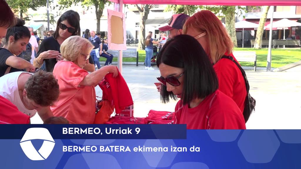 Bermeo Batera ekimena burutu da Bermeon