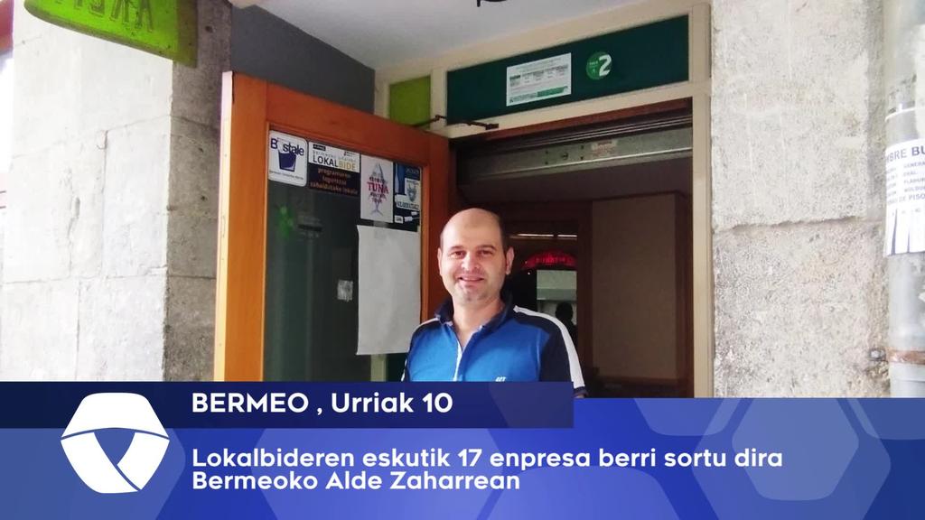 Lokalbideren eskutik 17 enpresa berri sortu dira Bermeoko Alde Zaharrean