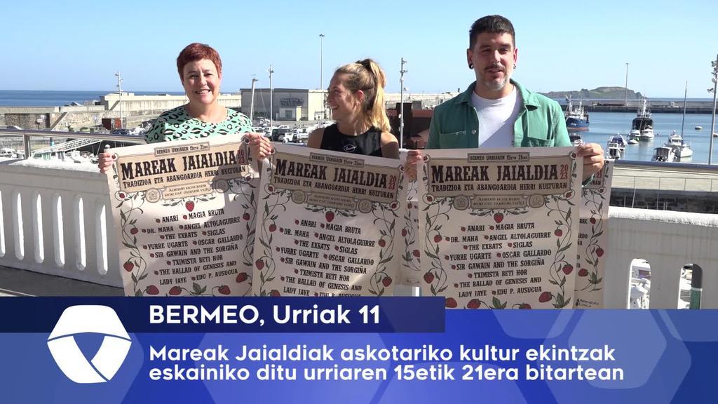 Bermeoko Mareak Jailadiak askotariko kultur ekintzak eskainiko ditu urriaren 15etik 21era bitartean
