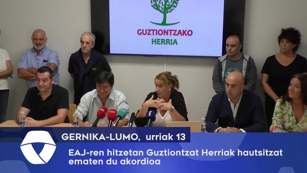 EAJren hitzetan Guztiontzat Herriak hautsitzat ematen du akordioa