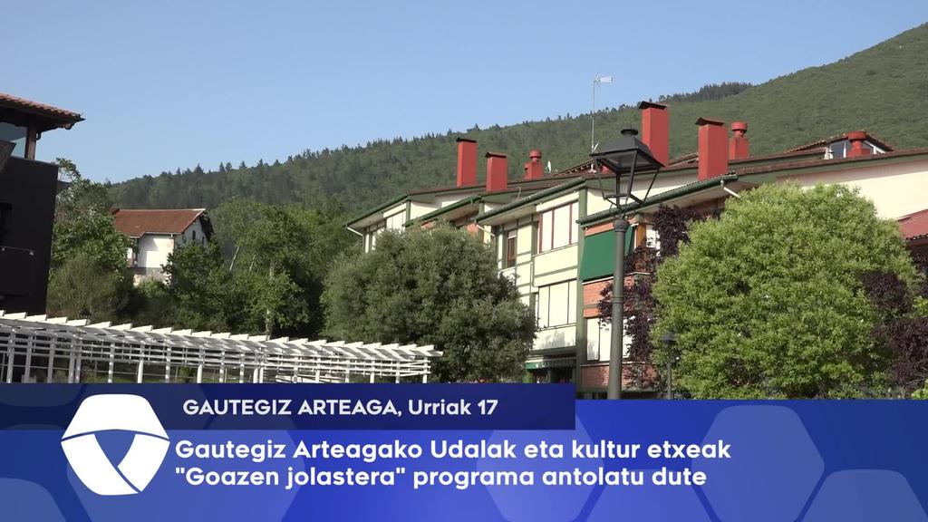 Gautegiz Arteagako Udalak eta Kultur Etxeak Goazen Jolastera programa antolatu dute