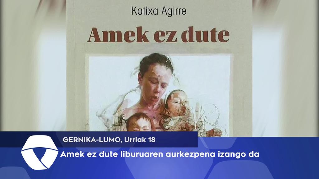 Amek ez dute liburuaren aurkezpena izango da
