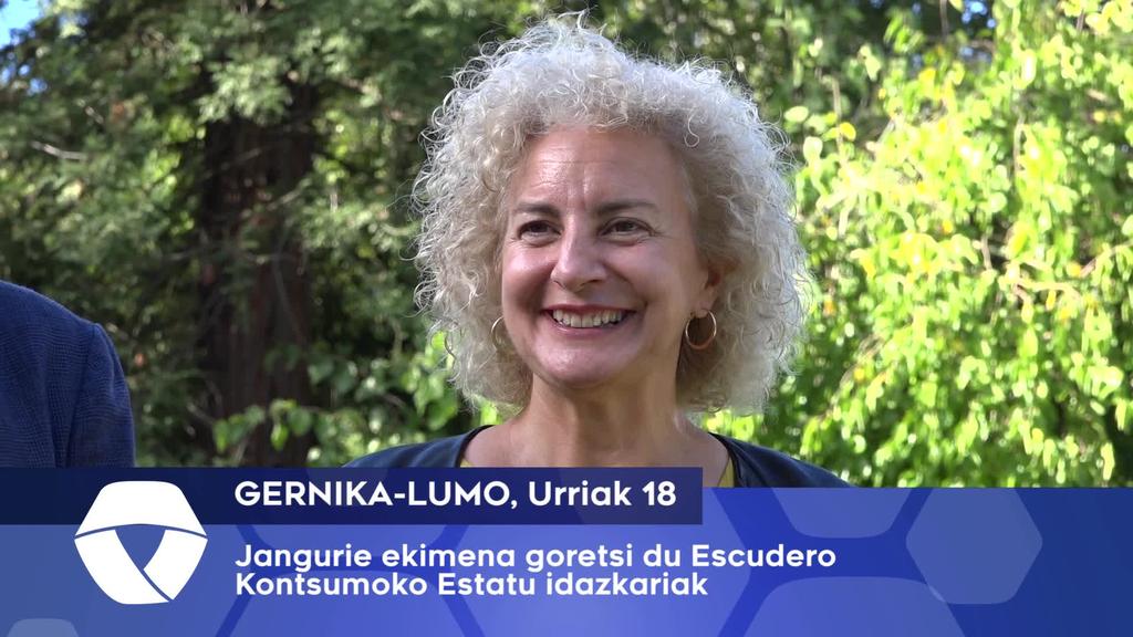 Escudero Estatuko kontsumo idazkariak Jangurie ekimena goretsi du