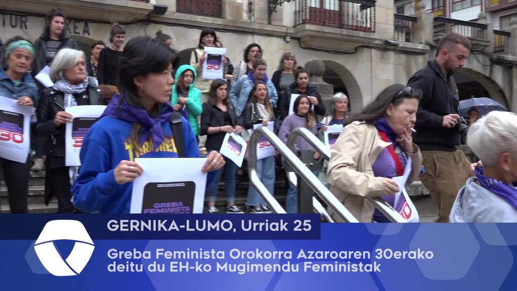 Greba Orokor Feminista deitu dute Azaroaren 30erako