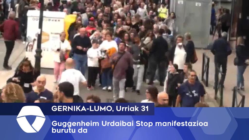 Guggenheim Urdaibai Stop manifestazioa izan da