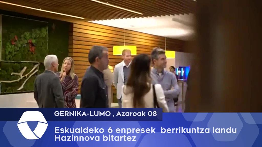 Eskualdeko sei enpresek berrikuntza landu dute Hazinnova bitartez