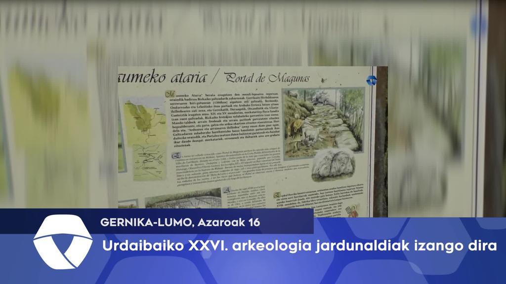 Urdaibaiko XXVI. arkeologia jardunaldiak izango dira