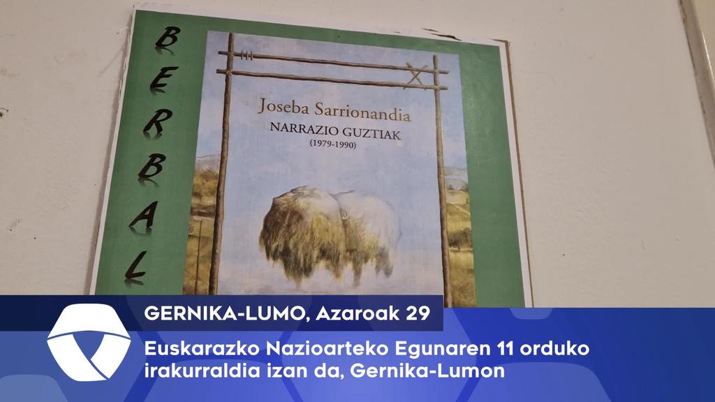 Euskarazko Nazioarteko Egunaren 11 orduko irakurraldia izan da, Gernika-Lumon