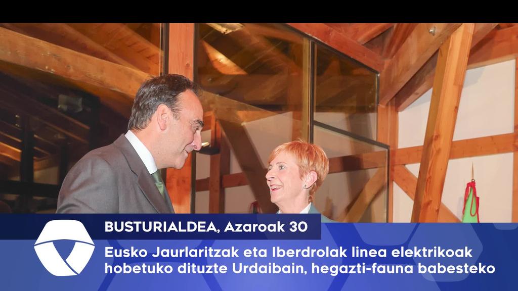 Eusko Jaurlaritzak eta Iberdrolak linea elektrikoak hobetuko dituzte Urdaibain, hegazti-fauna babesteko