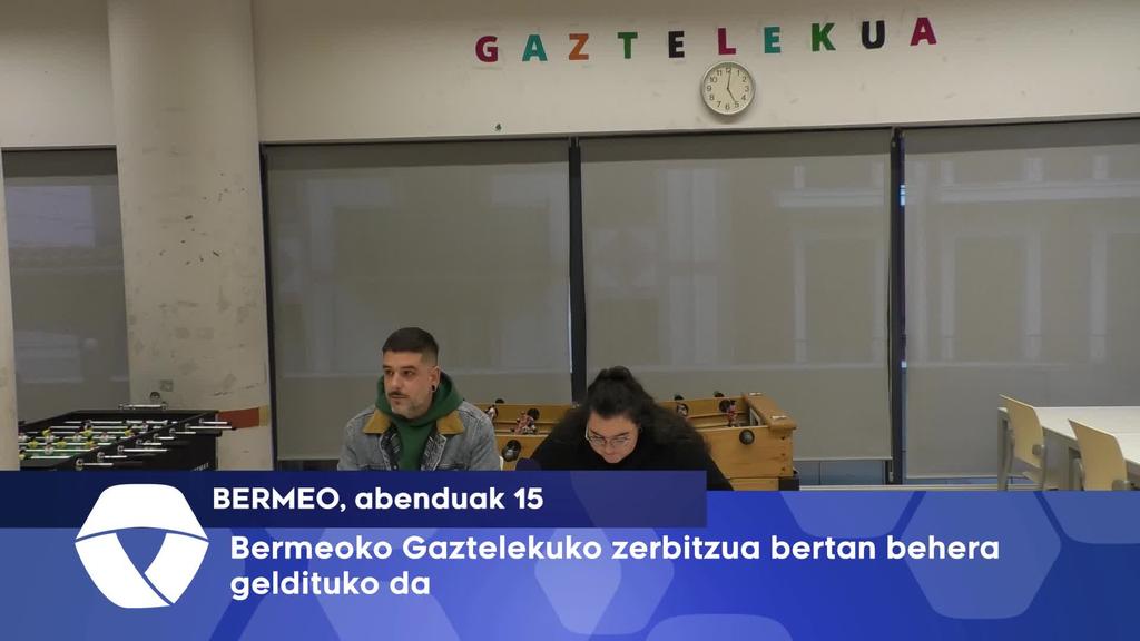Bermeoko Gaztelekuko zerbitzua bertan behera geldituko da