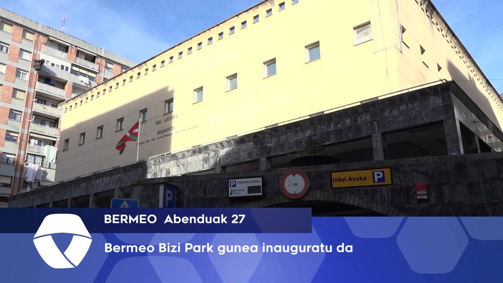 Bermeo Bizi Park gunea martxan dago Udal Azokan