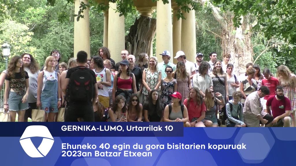 Ehuneko 40 egin zuen gora 2023an Batzar Etxeko bisitarien kopuruak