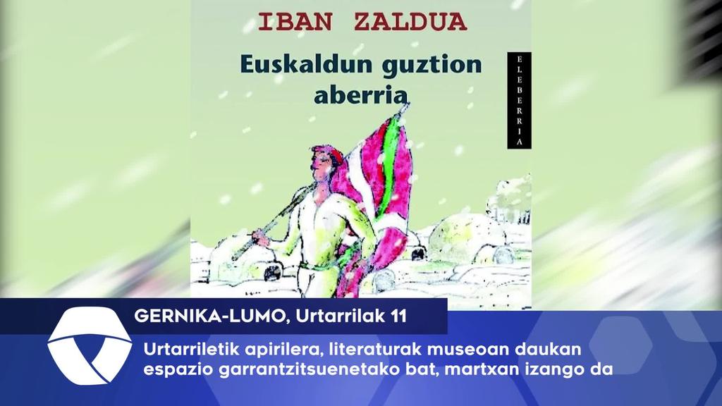 Urtarriletik apirilera, literaturak museoan daukan espazio garrantzitsuagoena martxan izango da: Literatura eta Ondarea.
