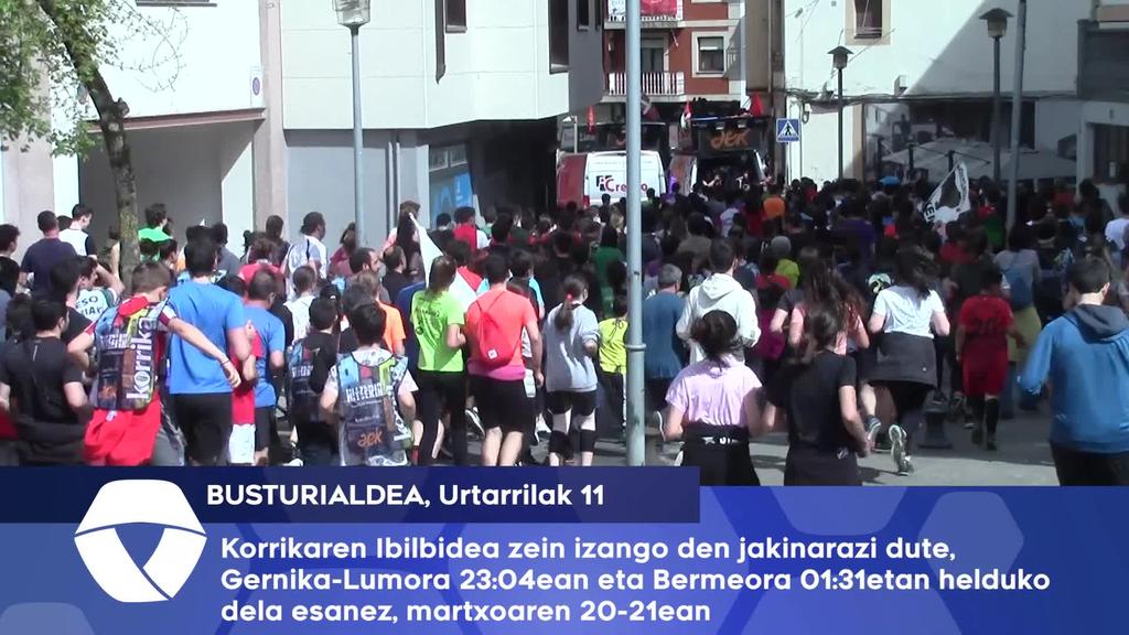 Korrikaren Ibilbidea zein izango den jakinarazi dute