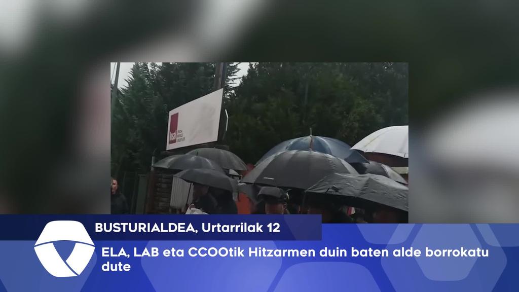 ELA, LAB eta CCOOtik Hitzarmen duin baten alde borrokatu dute