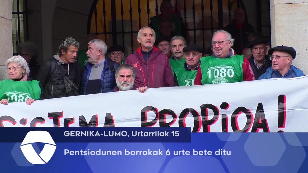 Pentsiodunen borrokak 6 urte bete ditu