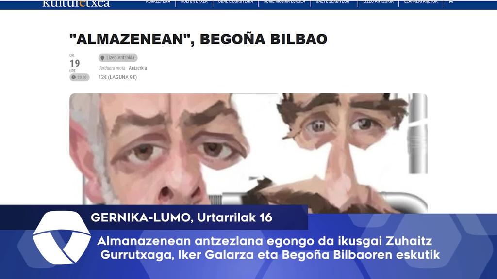 Almanazenean antzezlana egongo da ikusgai