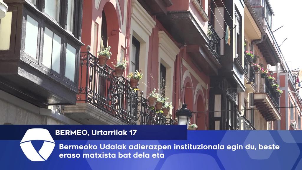 Bermeoko Udalak adierazpen instituzionala egin du