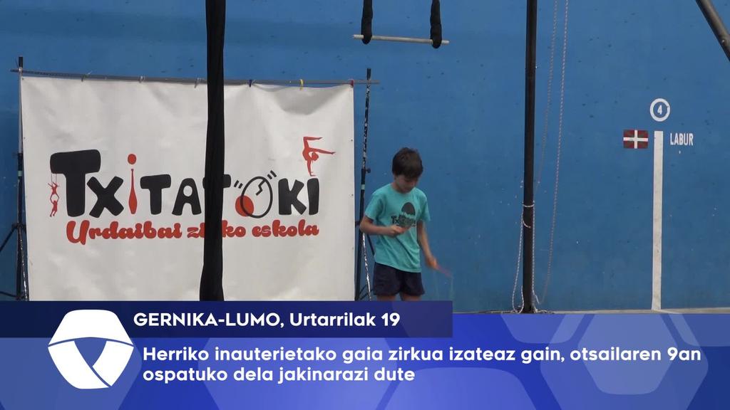 Herriko inauterietako gaia zirkua izango da
