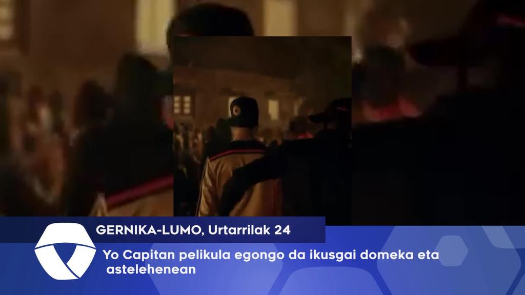 Yo Capitan pelikula egongo da ikusgai domeka eta astelehenean