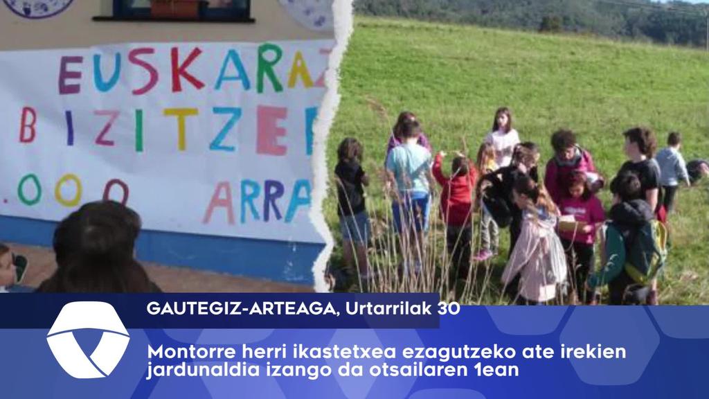 Montorre herri ikastetxea ezagutzeko ate irekien jardunaldia izango da otsailaren 1ean